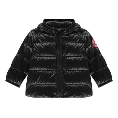 CANADA GOOSE Infant'S Crofton Jacket Kids Puffer Jackets - Lightweight Black 61 for sale