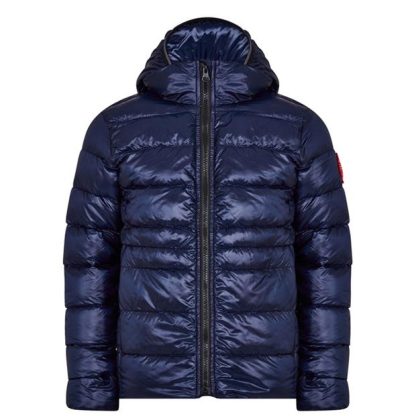 CANADA GOOSE Junior Cypress Down Jacket Kids Overcoats At Navy 63 for sale