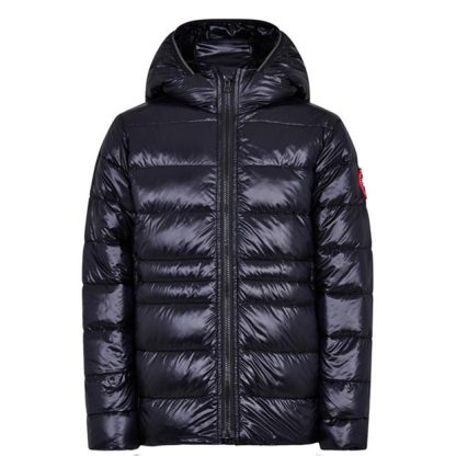 CANADA GOOSE Junior Cypress Down Jacket Kids Overcoats Black 61 for sale