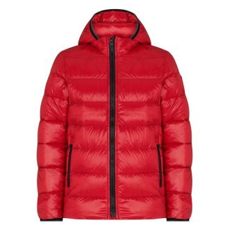 CANADA GOOSE Juniors Crofton Puffer Jacket Kids Puffer Jackets - Lightweight Red 11 for sale