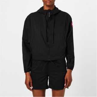 CANADA GOOSE Kaslo Cropped Jacket Women Rain Jackets Black 61 for sale