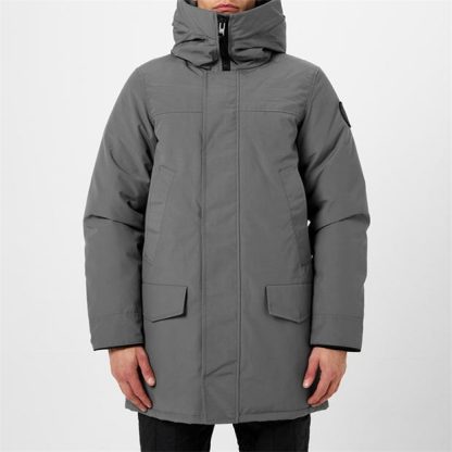 CANADA GOOSE Langford Parka Men Parka Jackets Coast Grey 811 for sale