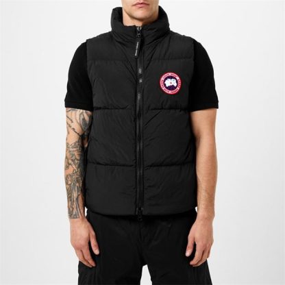 CANADA GOOSE Lawrence Puffer Vest Men Gilets - Heavyweight Black 61 for sale