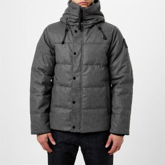 CANADA GOOSE Macmillan Wool Parka Men Slate Grey 1551  for sale