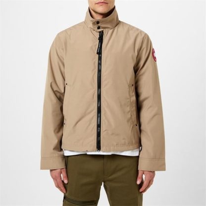 CANADA GOOSE Rosedale Jacket Men Rain Jackets Tan 07 for sale