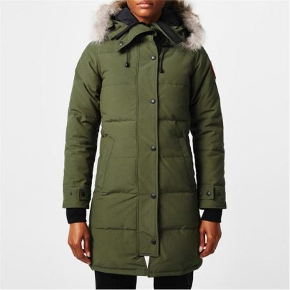 CANADA GOOSE Shelbourne Parka Jacket Women Milt Green 49  for sale