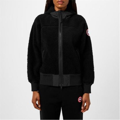 CANADA GOOSE Simcoe Fleece Zipped Hoody Women Black 61  for sale