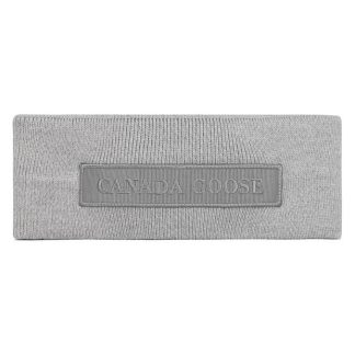 CANADA GOOSE Tonal Emblem Ear Warmer Women Grey 115  for sale