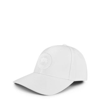 CANADA GOOSE Tonal Logo Cap Men Baseball Caps White 25 for sale