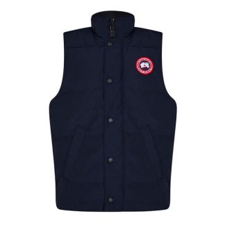 CANADA GOOSE Vanier Vest Junior Kids Gilets - Heavyweight At Navy 63 for sale