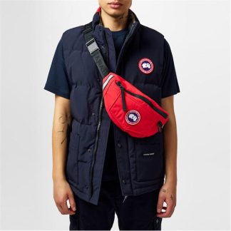 CANADA GOOSE Waist Pack Unisex Belt Bags Red 11 for sale