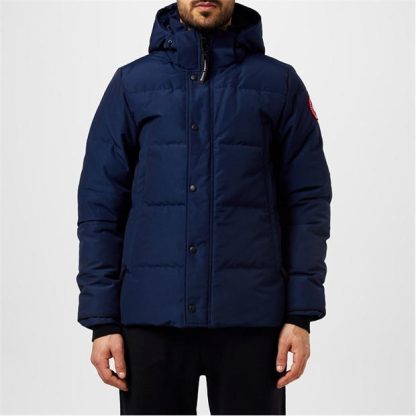 CANADA GOOSE Wyndham Parka Men Parka Jackets At Navy 63 for sale