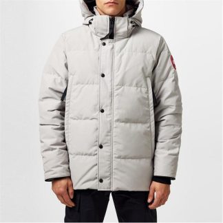 CANADA GOOSE Wyndham Parka Men Parka Jackets Limestone 432 for sale