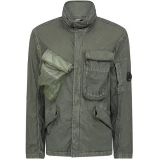 CP COMPANY 50 Fili Gum Mixed Jacket Men Agave Grn 627  for sale