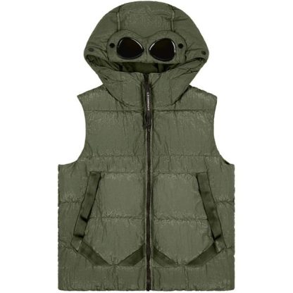 CP COMPANY Boy'S Goggle Down Gilet Kids Tyme 669  for sale