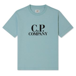 CP COMPANY Boy'S Goggle Logo T Shirt Kids Regular Fit T-Shirts Mnrl Blue 811 for sale