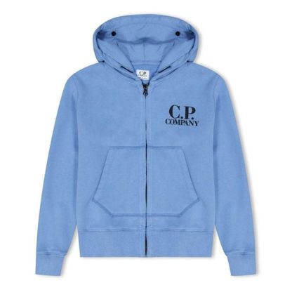 CP COMPANY Boy'S Goggle Zip Hoodie Kids Zip Hoodies Riviera 818 for sale