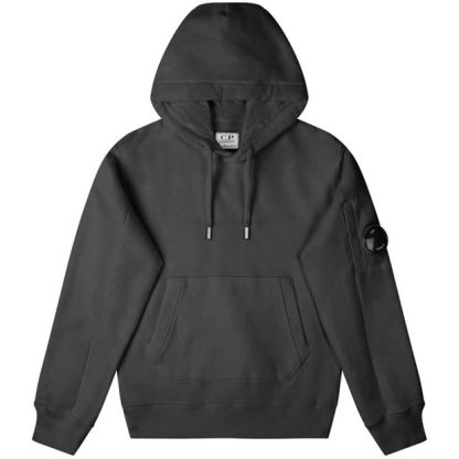 CP COMPANY Boy'S Lens Arm Oth Hoodie Kids OTH Hoodies Black 999 for sale