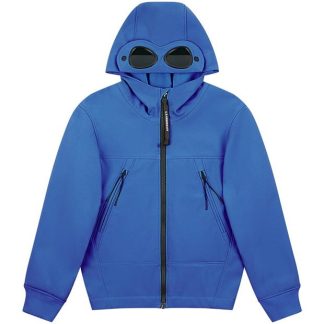 CP COMPANY Boys Softshell Goggle Hooded Jacket Kids Softshell Jackets Riviera 818 for sale