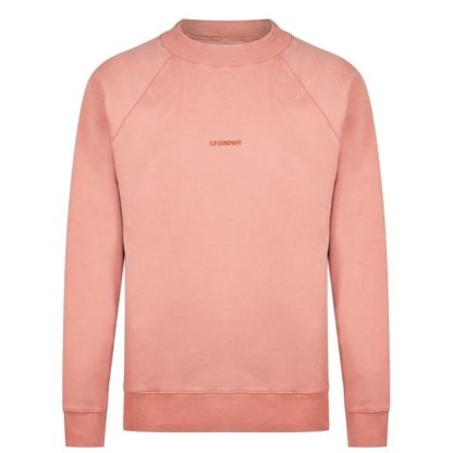 CP COMPANY Brushed Sweatshirt Men Cedar Wood 476  for sale