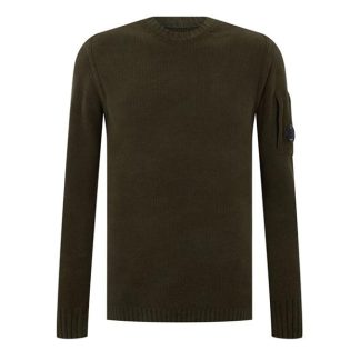 CP COMPANY CP Crew Neck Knit Sn23 Men Ivy Green 683  for sale