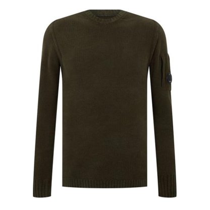 CP COMPANY CP Crew Neck Knit Sn23 Men Ivy Green 683  for sale