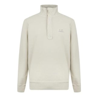 CP COMPANY CP Dgnl Hlf Btn Swtr Sn99 Men Pellican 118  for sale