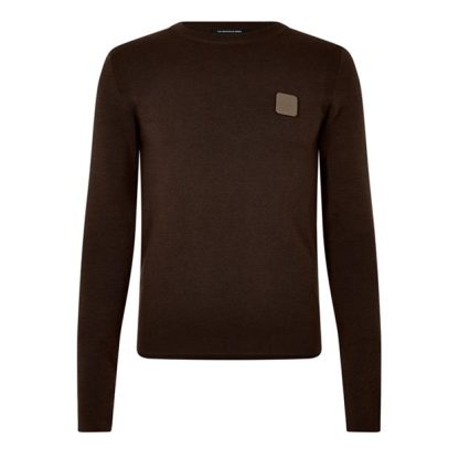 CP COMPANY CP Merino Wl Jumper Sn99 Men Partr Brown 352  for sale