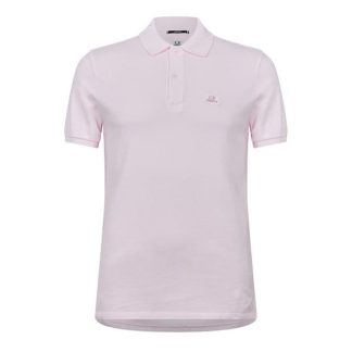 CP COMPANY CP SS Polo Sn42 Men Short Sleeve Polos Hvnly Pink 501 for sale