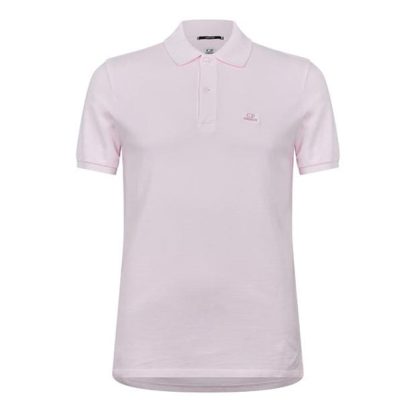 CP COMPANY CP SS Polo Sn42 Men Short Sleeve Polos Hvnly Pink 501 for sale