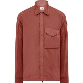 CP COMPANY Chrome-R Overshirt Men Overshirts Cedar Wood 476 for sale