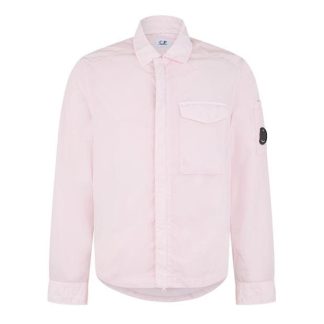 CP COMPANY Chrome-R Overshirt Men Overshirts Hvnly Pink 501 for sale