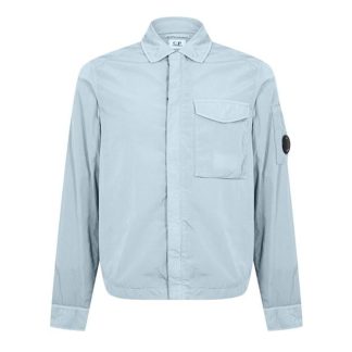 CP COMPANY Chrome-R Overshirt Men Overshirts Starlight 806 for sale