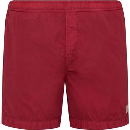 CP COMPANY Chrome-R Swim Shorts Men Swim Shorts Red Bud 577 for sale