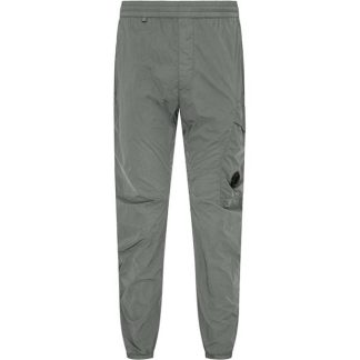 CP COMPANY Chrome-R Track Pants Men Closed Hem Woven Tracksuit Bottoms Agave Grn 627 for sale