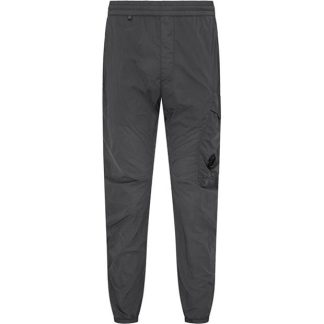 CP COMPANY Chrome-R Track Pants Men Closed Hem Woven Tracksuit Bottoms Black 999 for sale