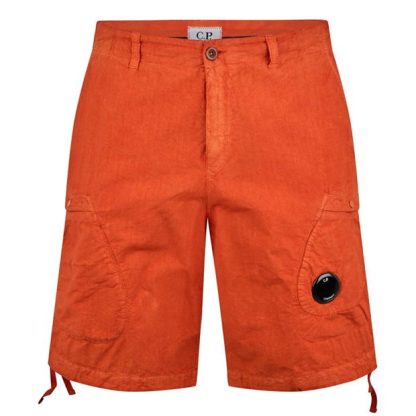 CP COMPANY Cp Company Bermuda - Cargo Men Cargo Shorts Hrvst Pmpkn 439 for sale