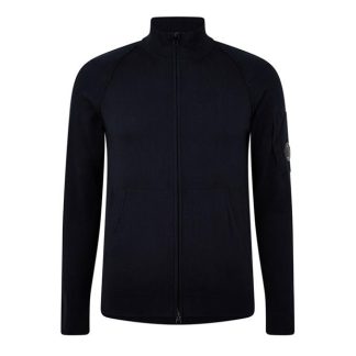 CP COMPANY Cp Company Knitwear - Cardigan Men Full Zip Fleece Tops Ttl Eclipse 888 for sale