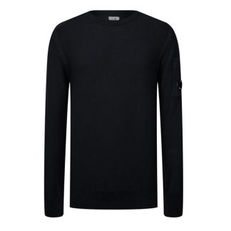 CP COMPANY Cp Company Knitwear - Crew Neck Men Jumpers Ttl Eclipse 888 for sale