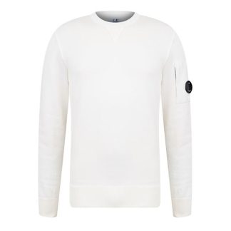 CP COMPANY Cp Company Knitwear - Crew Neck Men Knitted Tops Gauze White 103 for sale