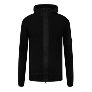 CP COMPANY Cp Company Knitwear - Hooded Men Black 999  for sale