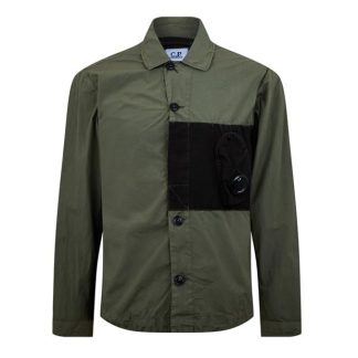 CP COMPANY Cp Company Overshirt - Men Bronz Green 648  for sale