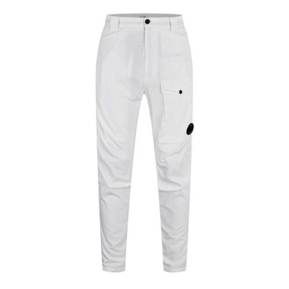 CP COMPANY Cp Company Pants - Cargo Pant Men Cargo Trousers Gauze White 103 for sale