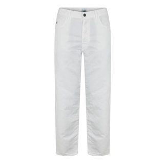 CP COMPANY Cp Company Pants - Five Pockets Men Straight Trousers Gauze White 103 for sale