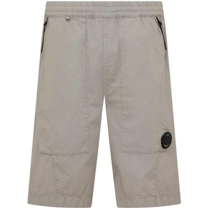 CP COMPANY Cp Company Rip-Stop Shorts Sn42 Men Cargo Shorts Drizzle 913 for sale