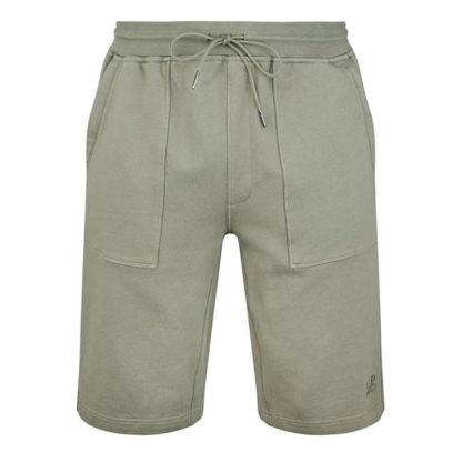 CP COMPANY Cp Company Sweatbermuda - Cargo Men Fleece Shorts Bronz Green 648 for sale