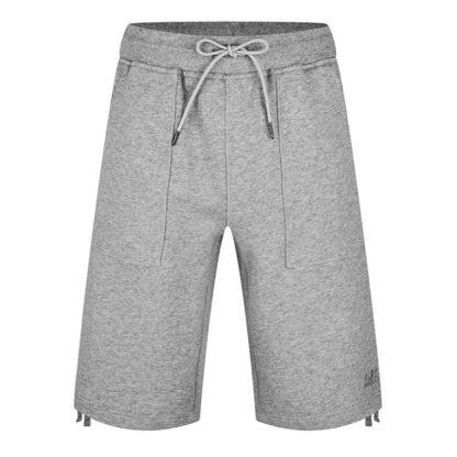 CP COMPANY Cp Company Sweatbermuda - Cargo Men Fleece Shorts Grey Melnge M93 for sale