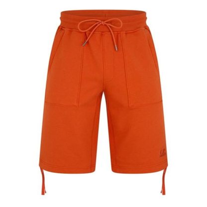 CP COMPANY Cp Company Sweatbermuda - Cargo Men Fleece Shorts Hrvst Pmpkn 439 for sale