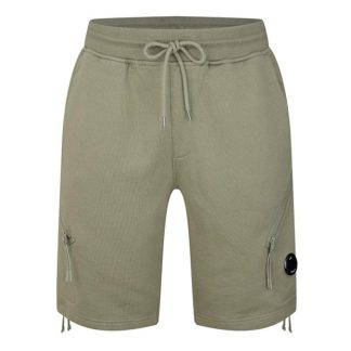 CP COMPANY Cp Company Sweatbermuda - Jogging Bermuda Men Fleece Shorts Bronz Green 648 for sale