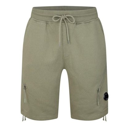 CP COMPANY Cp Company Sweatbermuda - Jogging Bermuda Men Fleece Shorts Bronz Green 648 for sale